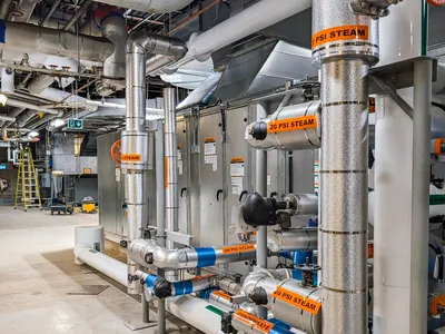 Air handler and chiller retrofit